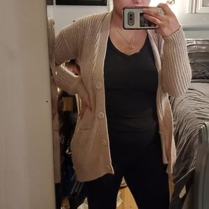 Nude cardigan
